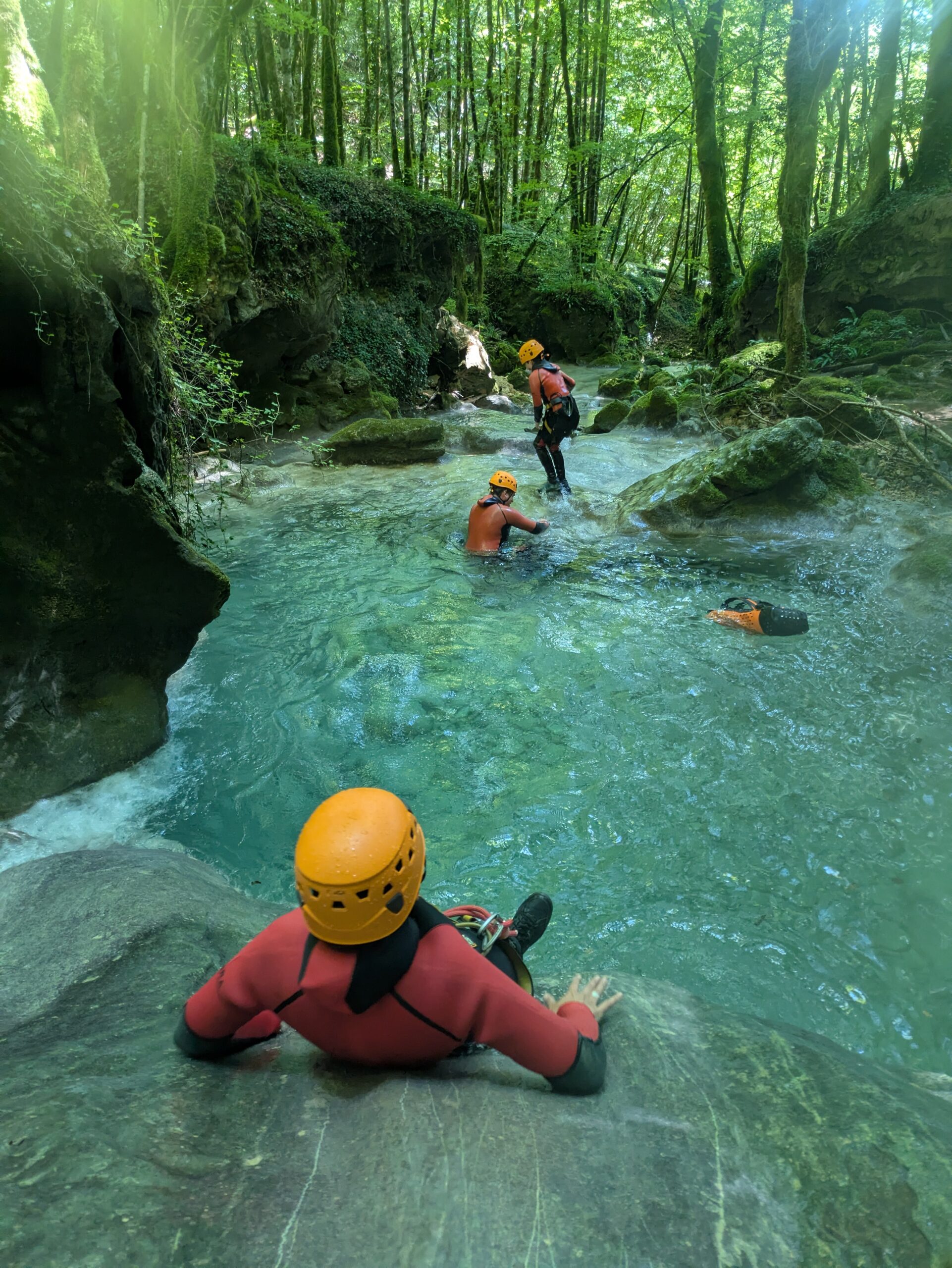 Canyon de Chaley, sortie canyoning ludique dans l’Ain