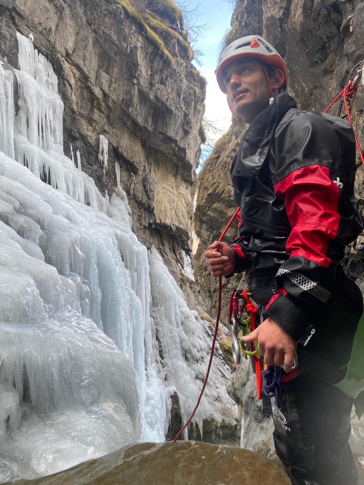Théo Lambert, encadrant canyoning Canyo Neo