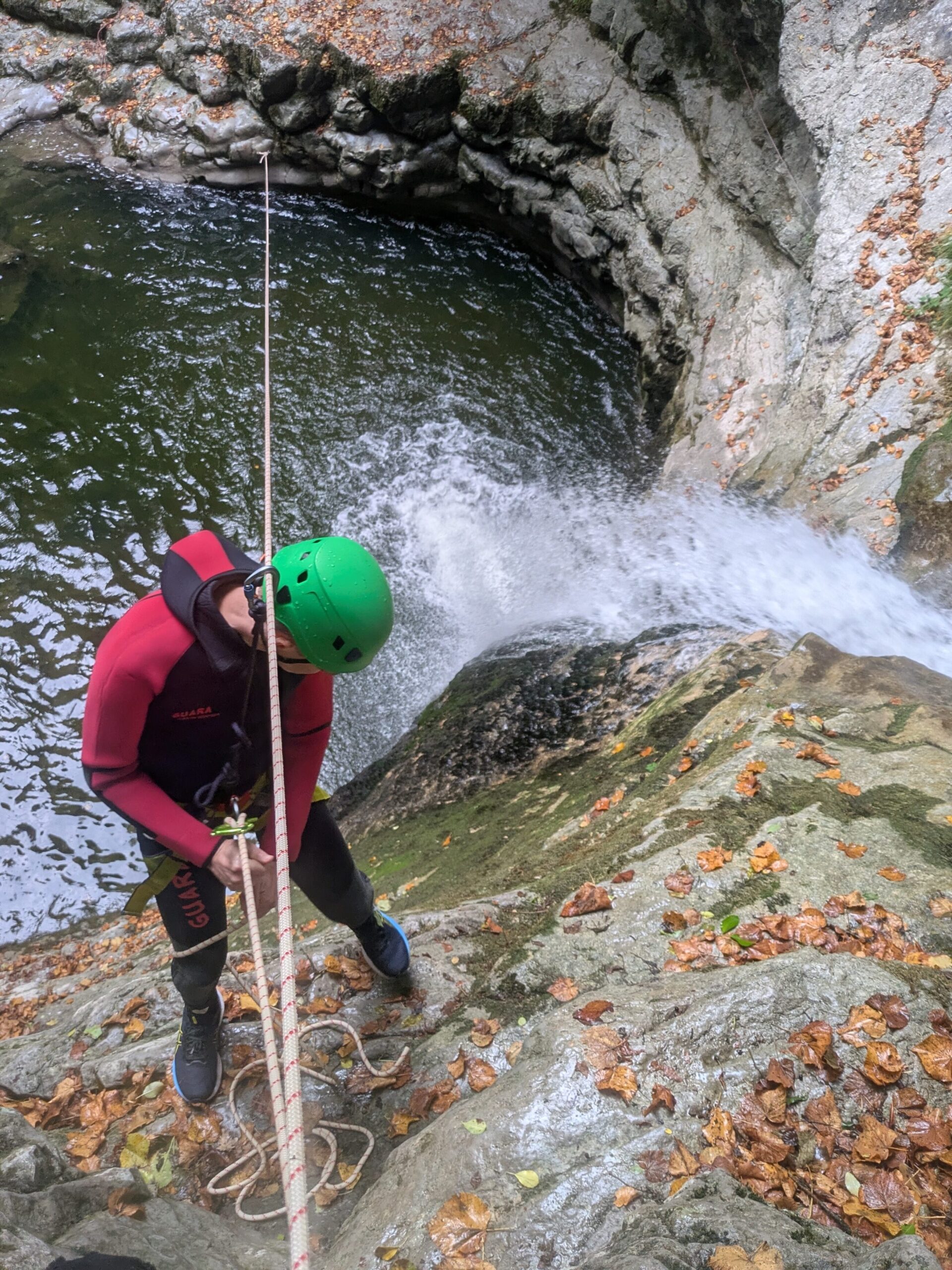 Canyon de la Doria canyoning aventure Chambéry Savoie