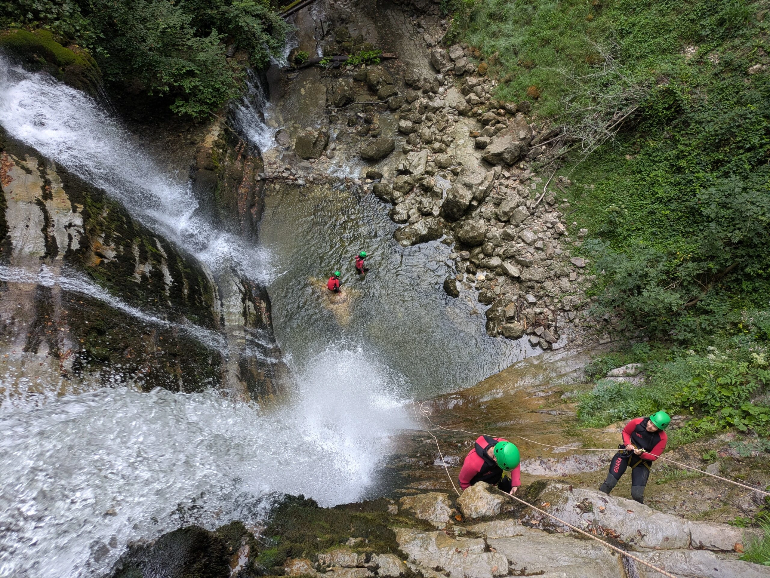 Canyon de la Doria près de Chambéry